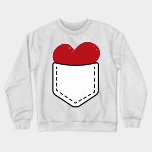 Pocket Sized Love Crewneck Sweatshirt
